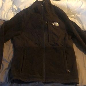 Brown North Face Zip Up